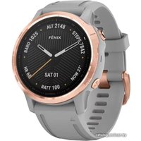 Умные часы Garmin Fenix 6s Sapphire (розовое золото/серый)