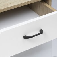  AKS скоба мет. MALIBU 96 черный матовый,