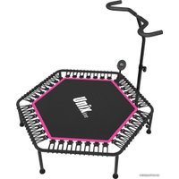 Батут Unix Line FITNESS Pink PRO 130 см
