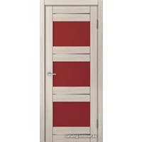 Межкомнатная дверь MDF-Techno Dominika 300 40x200 (лиственница кремовая/лакобель красный)