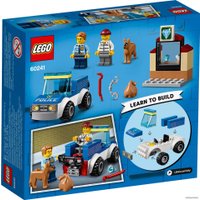 Конструктор LEGO City 60241 Полицейский отряд с собакой