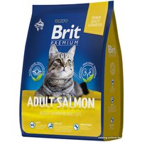 Сухой корм для кошек Brit Premium Cat Adult Salmon с лососем 400 г