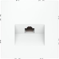 Розетка компьютерная Voltum S70 VLS060102 (белый матовый)