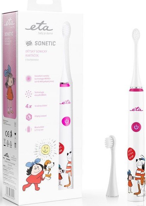 

Электрическая зубная щетка ETA Sonetic Kids Maxipes Fik 0706 90010