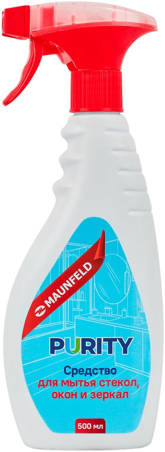 

Средство для стекла и зеркал MAUNFELD Purity 500 мл MGC500WM