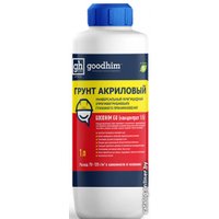 Водно-диспрессионная грунтовка Goodhim Универсальная с антисептиком GU (концентрат 1:5, 1 л)