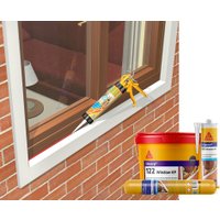 Sika Sikacryl-122 Window VP 300мл (темно-коричневый)