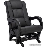 Кресло-глайдер Комфорт 78 (венге/dundi 109)