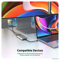 Адаптер Hyper HyperDrive Dual 4K HDMI Adapter for M1/M2/M3 MacBook HDM1 в Бресте