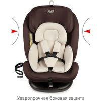 Детское автокресло Siger Престиж Isofix Lux KRES3946 (шоколад)