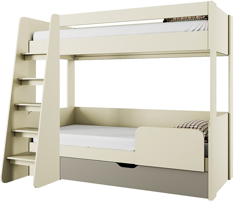 

Двухъярусная кровать Anrex Modern 90x200 711356 (персидский жемчуг/ирландский ликер)