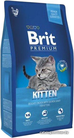 Сухой корм для кошек Brit Premium Cat Kitten 8 кг