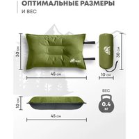 Подушка туристическая RSP Outdoors Sweet (оливково-зелёный)