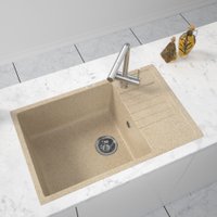 Кухонная мойка ZorG Dello 78 (песчаный берег)