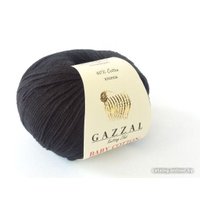 Пряжа для вязания Gazzal Baby Cotton 3433 50 г 165 м (черный)