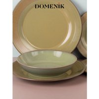 Тарелка глубокая Domenik Helezone Green DMD083