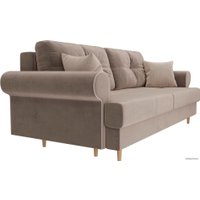 Диван Лига диванов Сплин 101675 (велюр, коричневый)