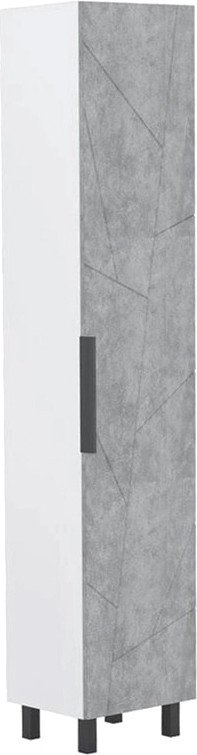 

Mixline Шкаф-пенал для ванной Гранд-40 555359 (бетон)