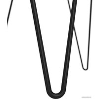 Журнальный столик Sheffilton SHT-CT27-2 (мокрый асфальт/черный муар)