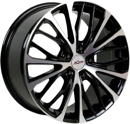

Литые диски X'trike R028 18x8" 5x114.3мм DIA 60.1мм ET 50мм BK/FP