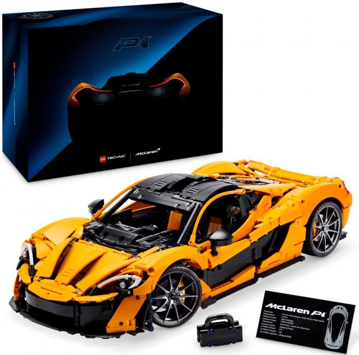 

Конструктор LEGO Technic 42172 McLaren P1