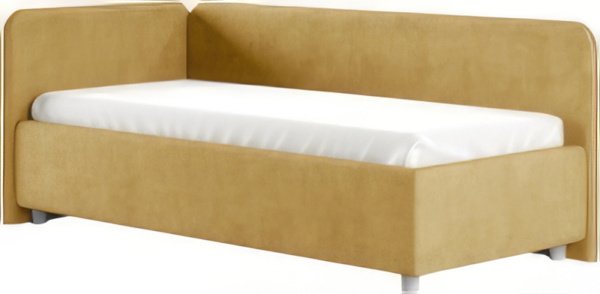 

Кровать-тахта Сонум Capri L 90x200 (замша горчичный)