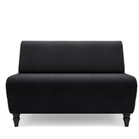 Диван Mio Tesoro Буно (велюр/черный №38)