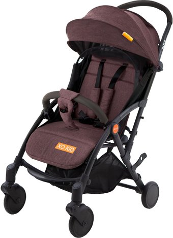 Коляска прогулочная «книга» Xo Kid Sitis (коричневый)