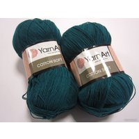 Пряжа для вязания Yarnart Cotton Soft 63 100 г 600 м (изумруд)