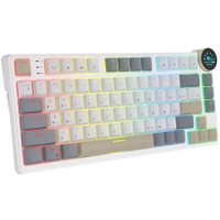 Клавиатура Royal Kludge N80 Pearly Dawn (RK Brown)