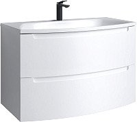 

Belux Тумба под умывальник Бари НП 90-02 (1, белый глянец)