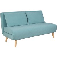 Диван DiArt Элли 1400 (велюр Selfie aquamarine/ножки светлые)