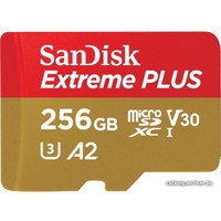Карта памяти SanDisk Extreme microSDXC SDSQXBZ-256G-GN6MA 256GB (с адаптером)