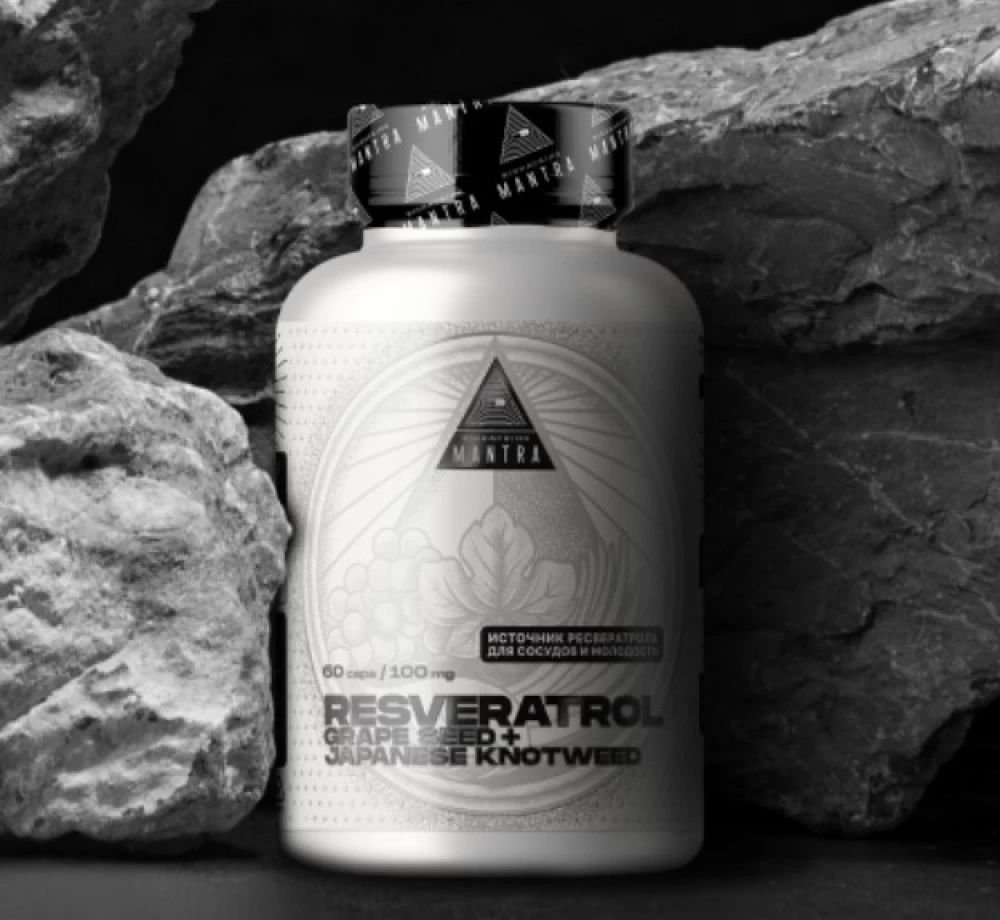 

Витамины, минералы Mantra Biohacking Resveratrol (60 капсул)