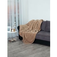 Плед Tex Republic FF FNJq BE-GY1 2022 16-1320 200x220 см (серо-бежевый)