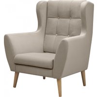 Интерьерное кресло Mio Tesoro Фиджи (Velutto 18/натуральное дерево)