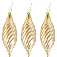 Елочная игрушка Золотая сказка 591128 (39 пр, золотистый)