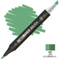 Маркер художественный Sketchmarker Brush Двусторонний G81 SMB-G81 (зеленый Нил)