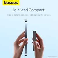 Внешний аккумулятор Baseus Magnetic Mini Air Wireless Fast Charge Power Bank 20W 10000mAh (черный)