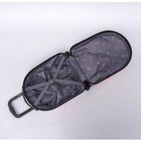 Чемодан-спиннер Ecotope Заяц 324-E-1-16-PNK (розовый)