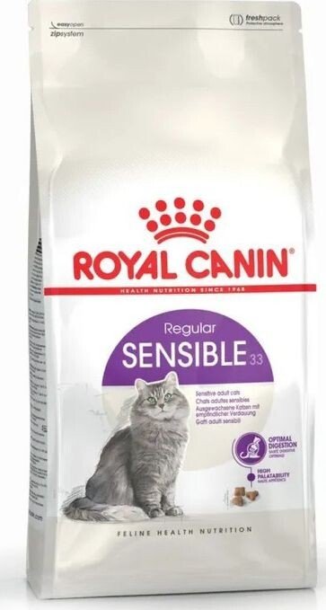 

Сухой корм для кошек Royal Canin Sensible 0.2 кг