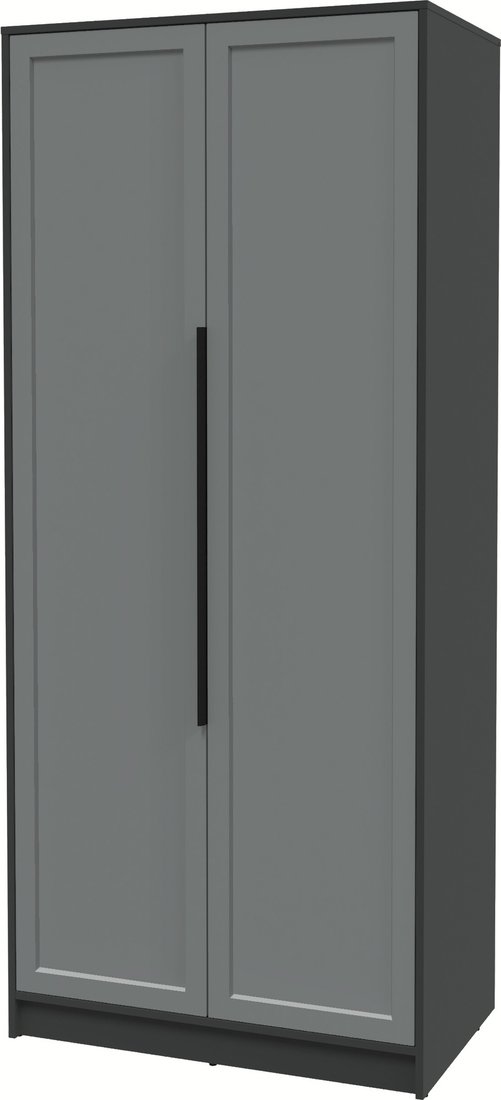 

Шкаф распашной Интерлиния Концепт Тренд КТ-Ш2 (антрацит/серый)