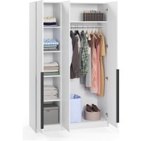 Шкаф распашной Soma Lord Black 120x200 (белый) в Борисове