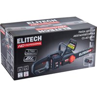 Аккумуляторная пила ELITECH CS 4016BLК E1611.027.01 (с 1-им АКБ)