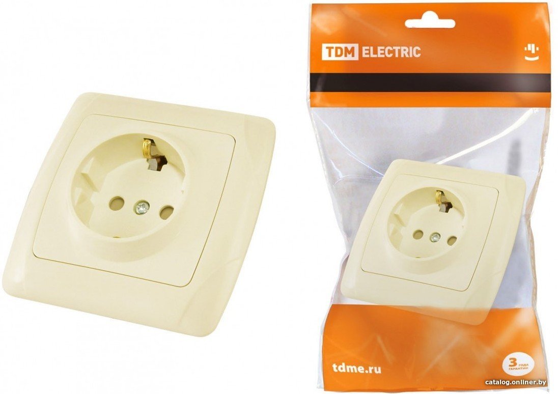 Розетка TDM Electric Онега SQ1805-0040