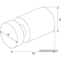 Крючок для ванны IDDIS Petite PET2SS1i41