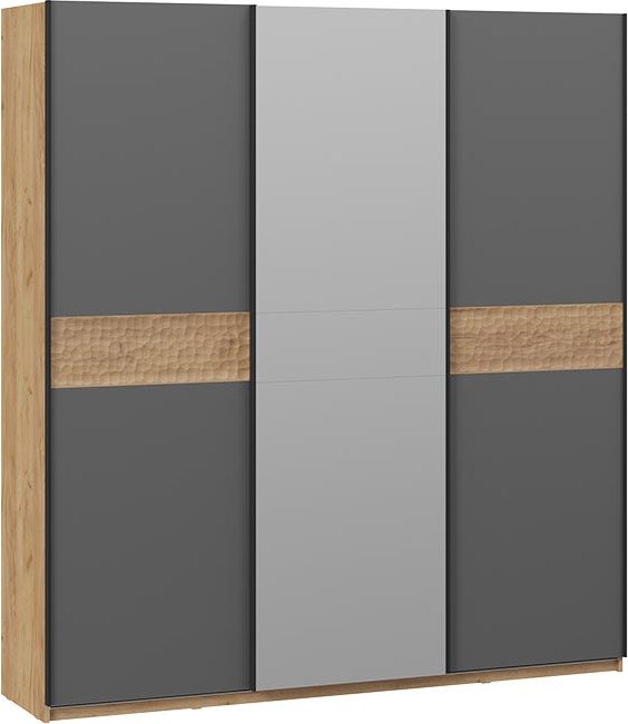 

Шкаф-купе Трия Оскар Скания Т2 2100 268793 (ручка черная/дуб крафт золотой/серый графит/дуб тортугга)