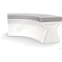 Скамейка Berkano X-seat Arc 230_019_03 (белый/серый)