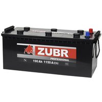 Автомобильный аккумулятор Zubr Professional МАЗ болт R+ (190 А·ч)