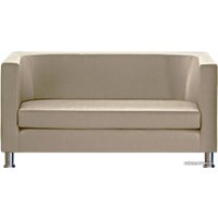 Диван Brioli Клос двухместный (экокожа, L7 бежевый)